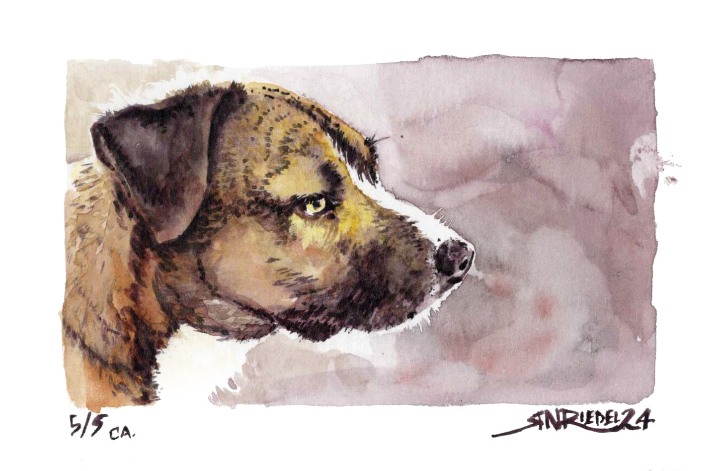 “Trail Companion” - 8x10 Watercolor Print | Pacific Crest Trail Inspired Art