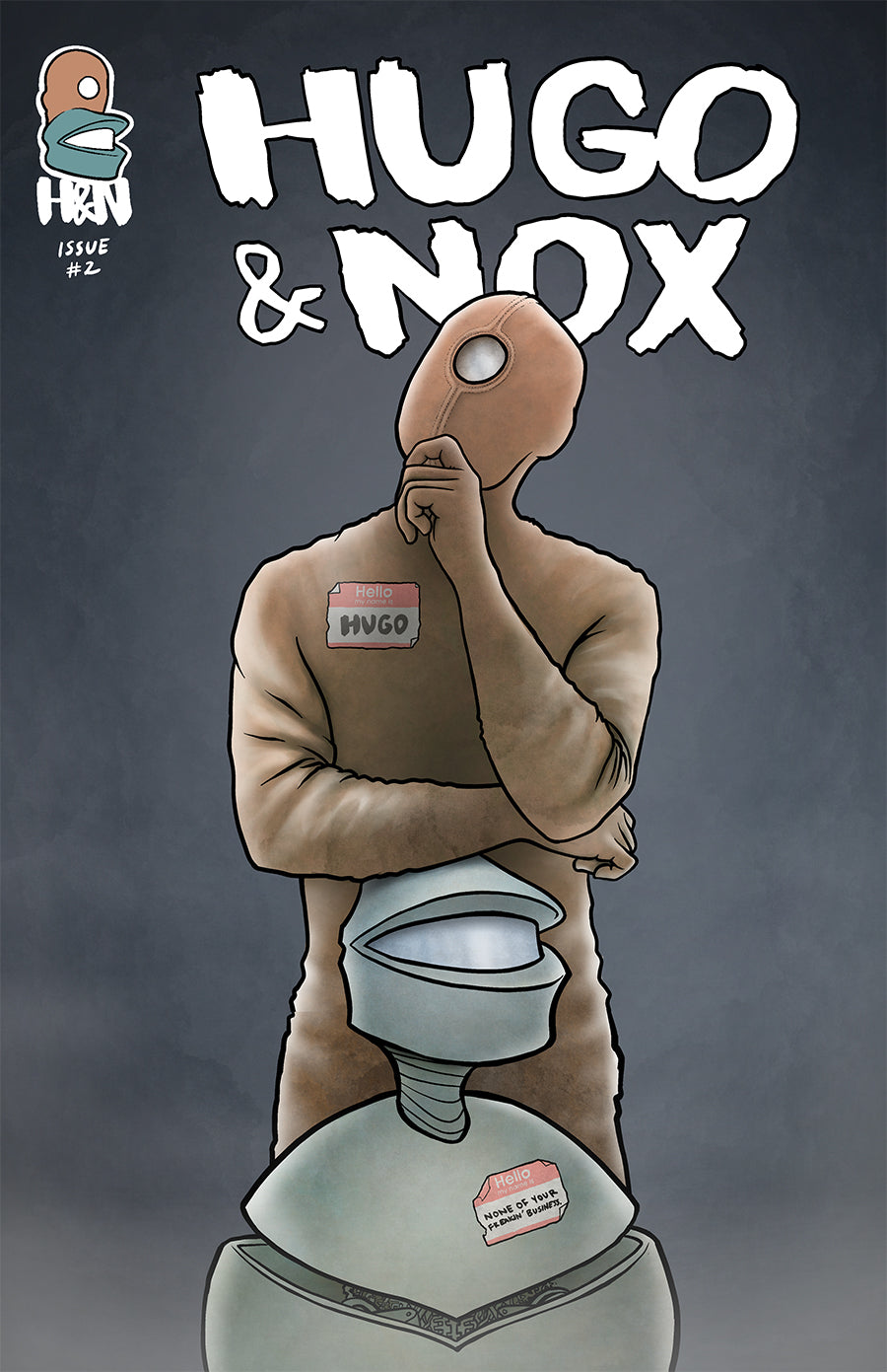 Hugo and Nox Comic Book Bundle – Issues #1–4 | Sci-Fi Series by Robert N. Riedel