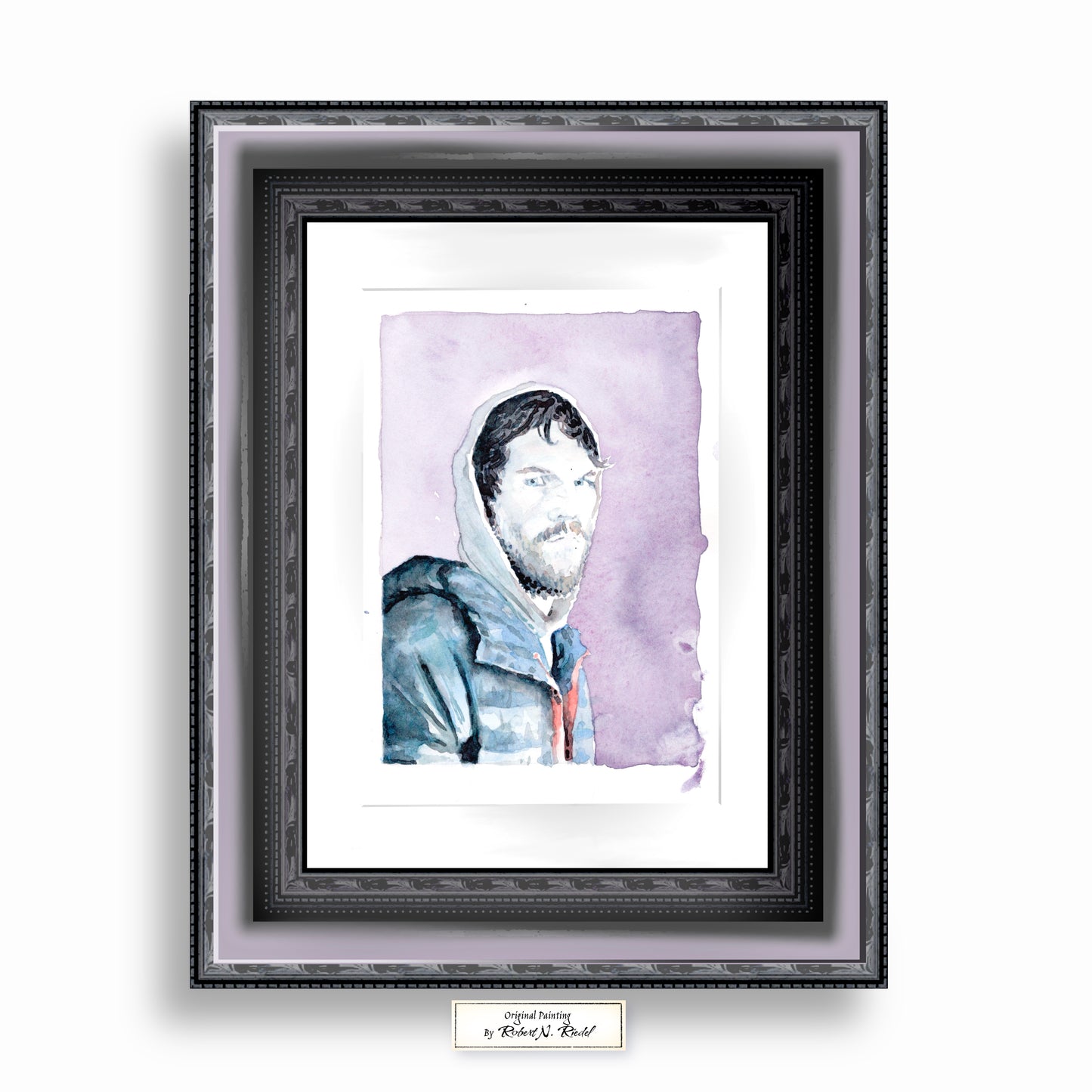 "Birdcall" - Artist's Original | Original PCT Self-Portrait Watercolor"