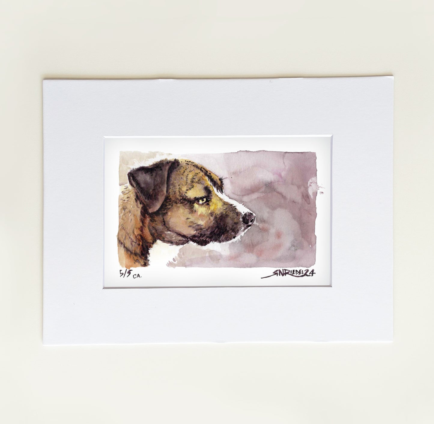 “Trail Companion” - 8x10 Watercolor Print | Pacific Crest Trail Inspired Art