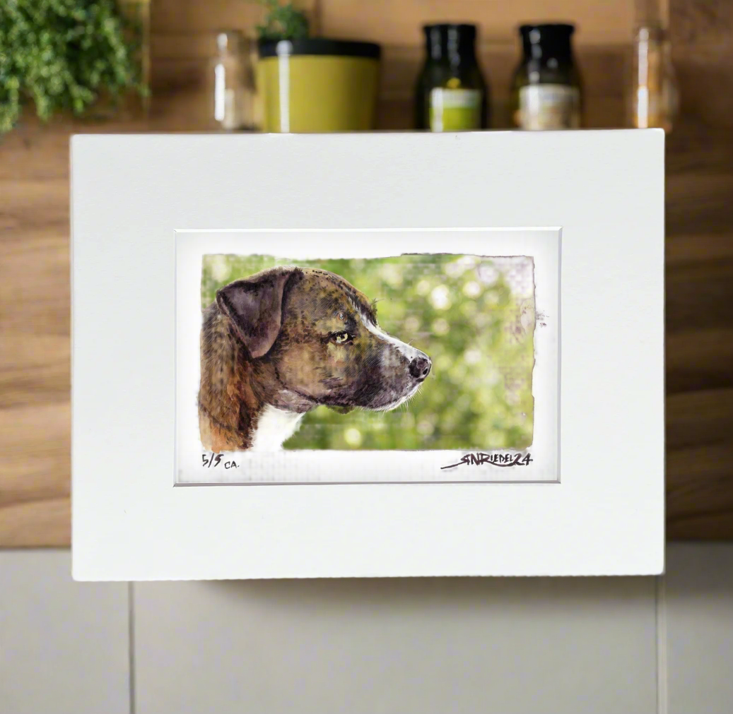 “Trail Companion” - 8x10 Watercolor Print | Pacific Crest Trail Inspired Art