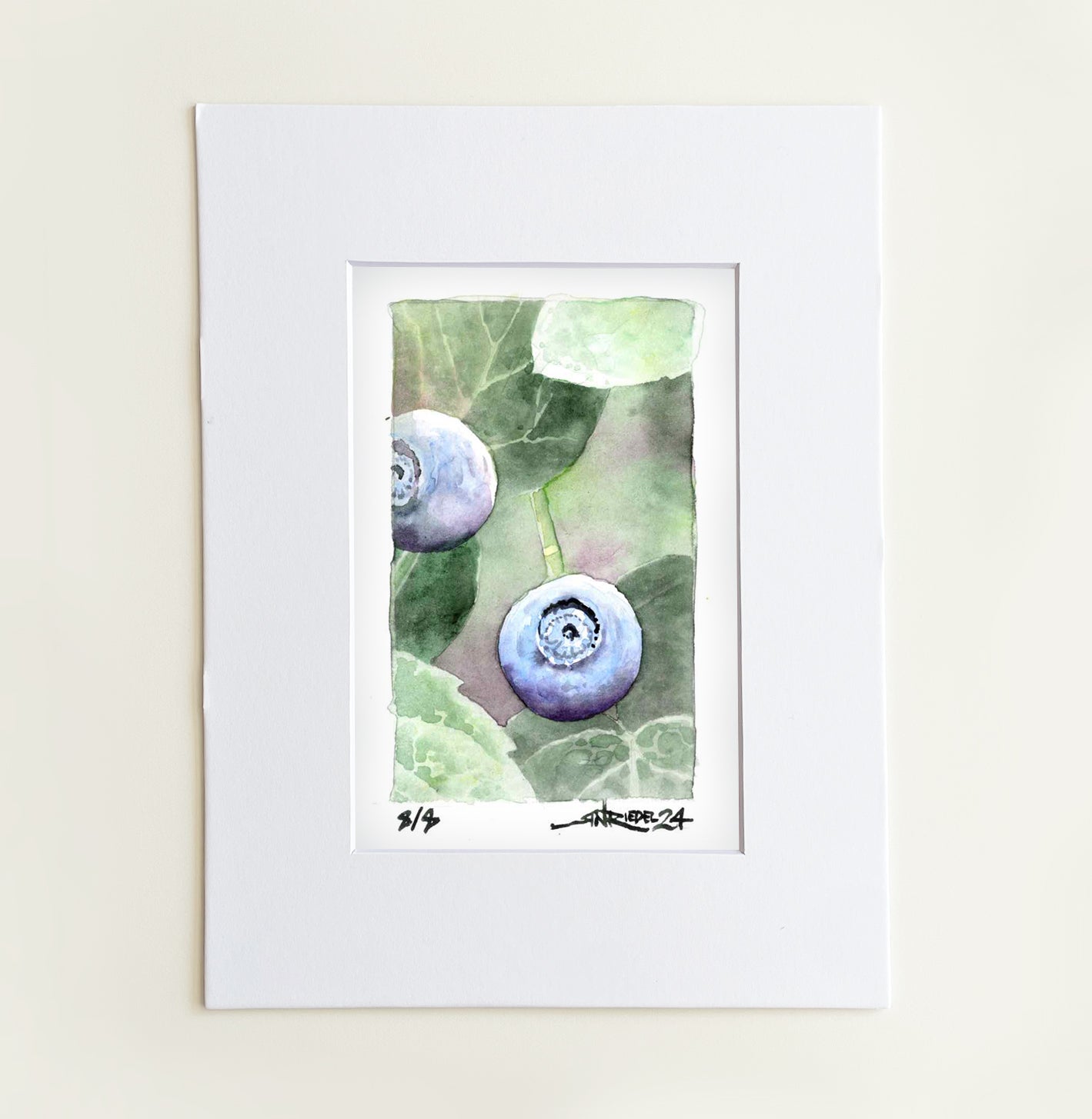 "Trail Snack" - 8x10 Watercolor Print | Pacific Crest Trail Inspired Art