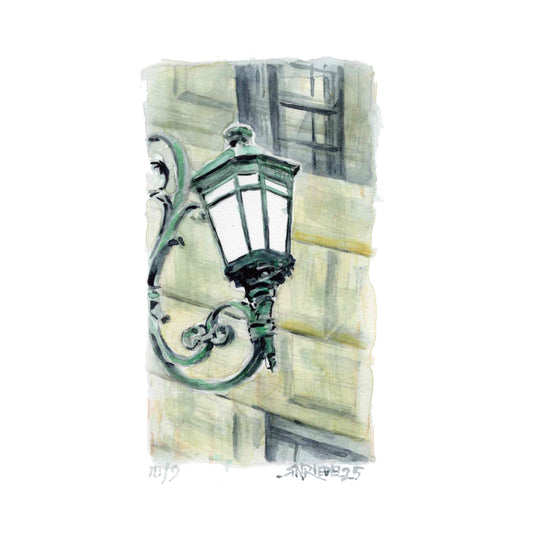 "Department of Justice, DC” - 8x10 Watercolor Print | Appalachian Trail Inspired Art