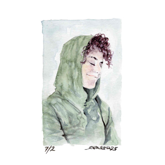 “Bossbae” - 8x10 Watercolor Print | Appalachian Trail Inspired Art