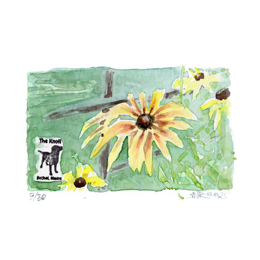 "The Knoll” - 8x10 Watercolor Print | Appalachian Trail Inspired Art