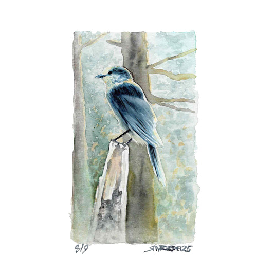 “Trail Companion” - 8x10 Watercolor Print | Appalachian Trail Inspired Art