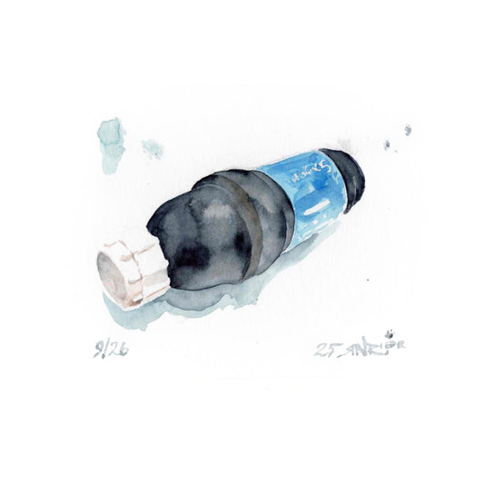 "Sqeeze” - 8x10 Watercolor Print | Appalachian Trail Inspired Art