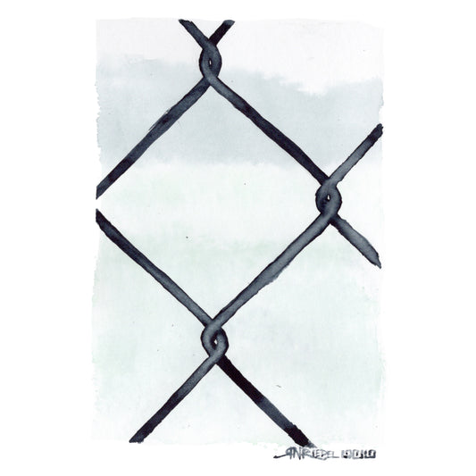 "Dimond Links” - 8x10 Watercolor Print | Appalachian Trail Inspired Art