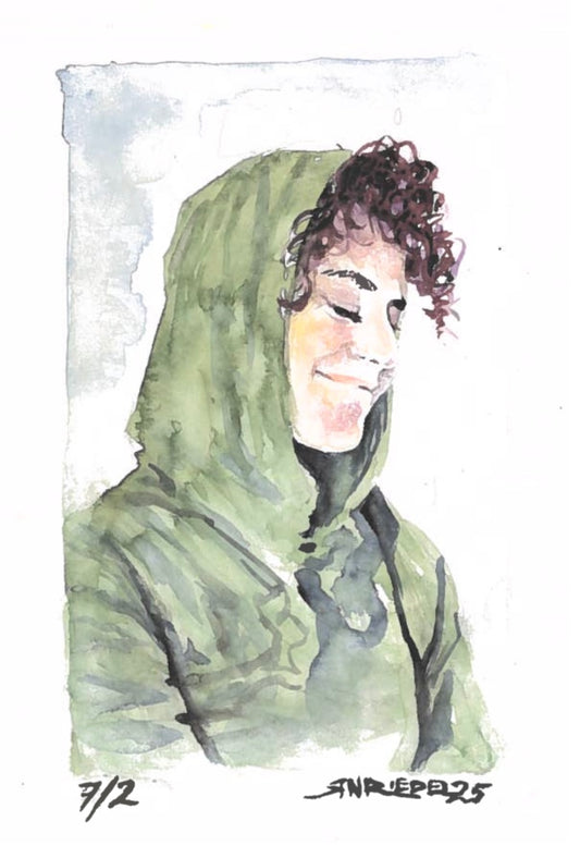 “Bossbae” - 8x10 Watercolor Print | Appalachian Trail Inspired Art