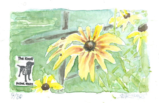 "The Knoll” - 8x10 Watercolor Print | Appalachian Trail Inspired Art