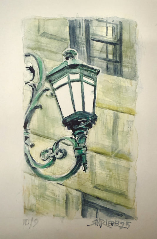 "Department of Justice, DC” - 8x10 Watercolor Print | Appalachian Trail Inspired Art
