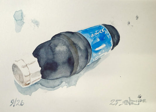 "Sqeeze” - 8x10 Watercolor Print | Appalachian Trail Inspired Art