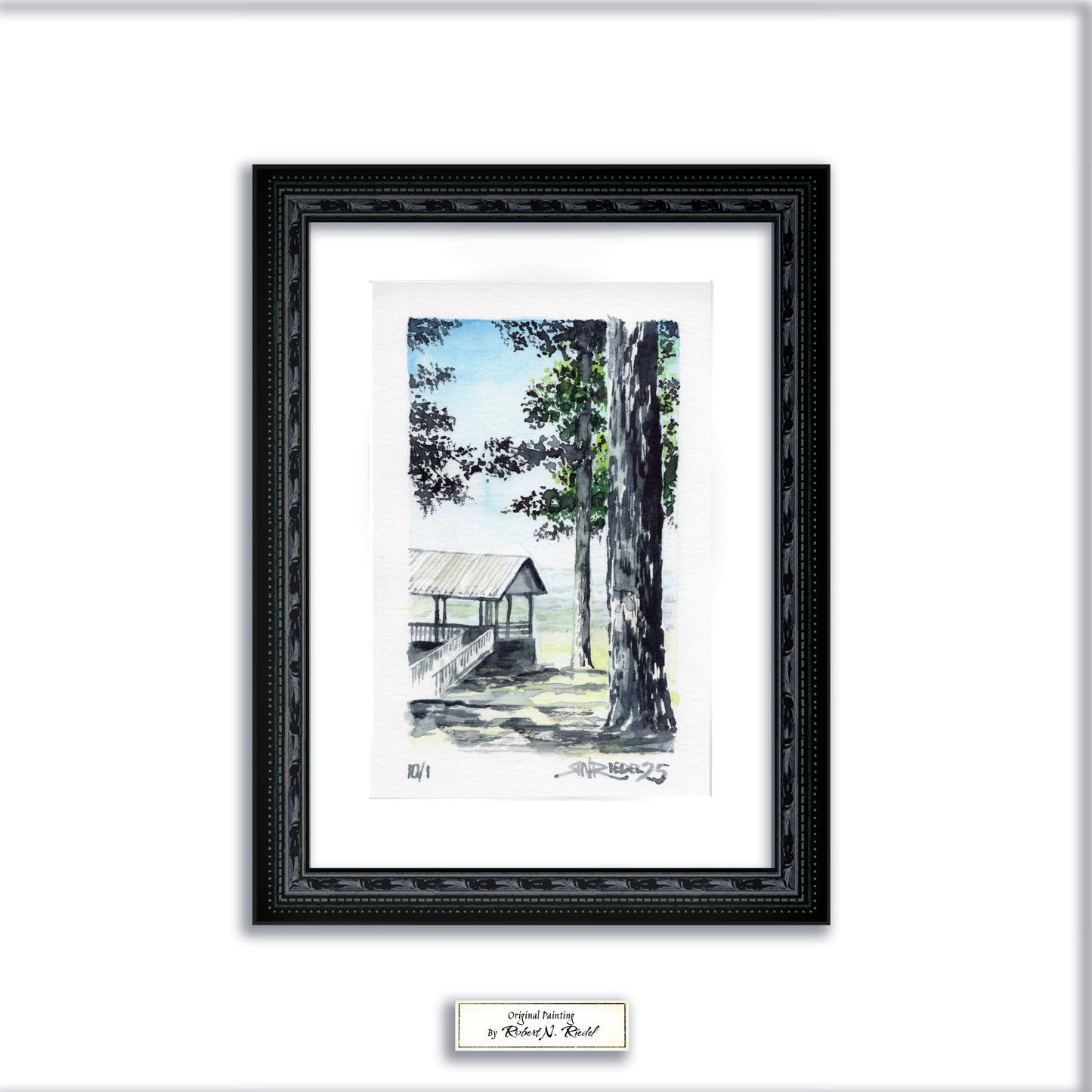 "Picnic in Maryland" - Artist's Original | Appalachian Trail Original Painting