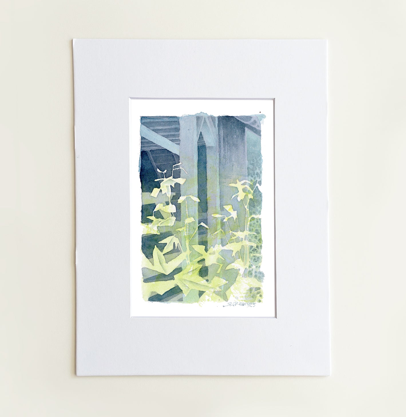 "Under the Bridge” - 8x10 Watercolor Print | Appalachian Trail Inspired Art