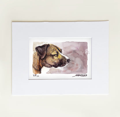 “Trail Companion” - 8x10 Watercolor Print |  Pacific Crest Trail Inspired Art