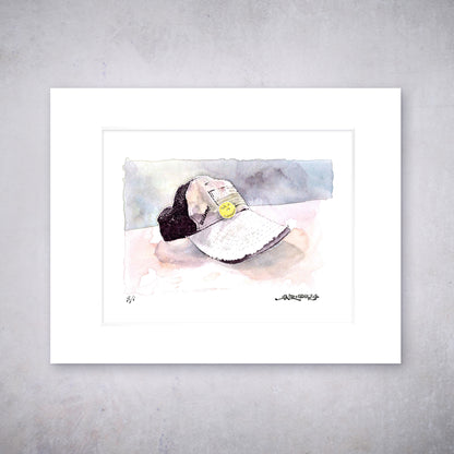 "This is an Adventure" -11x14 Watercolor Print | Pacific Crest Trail Inspired Art