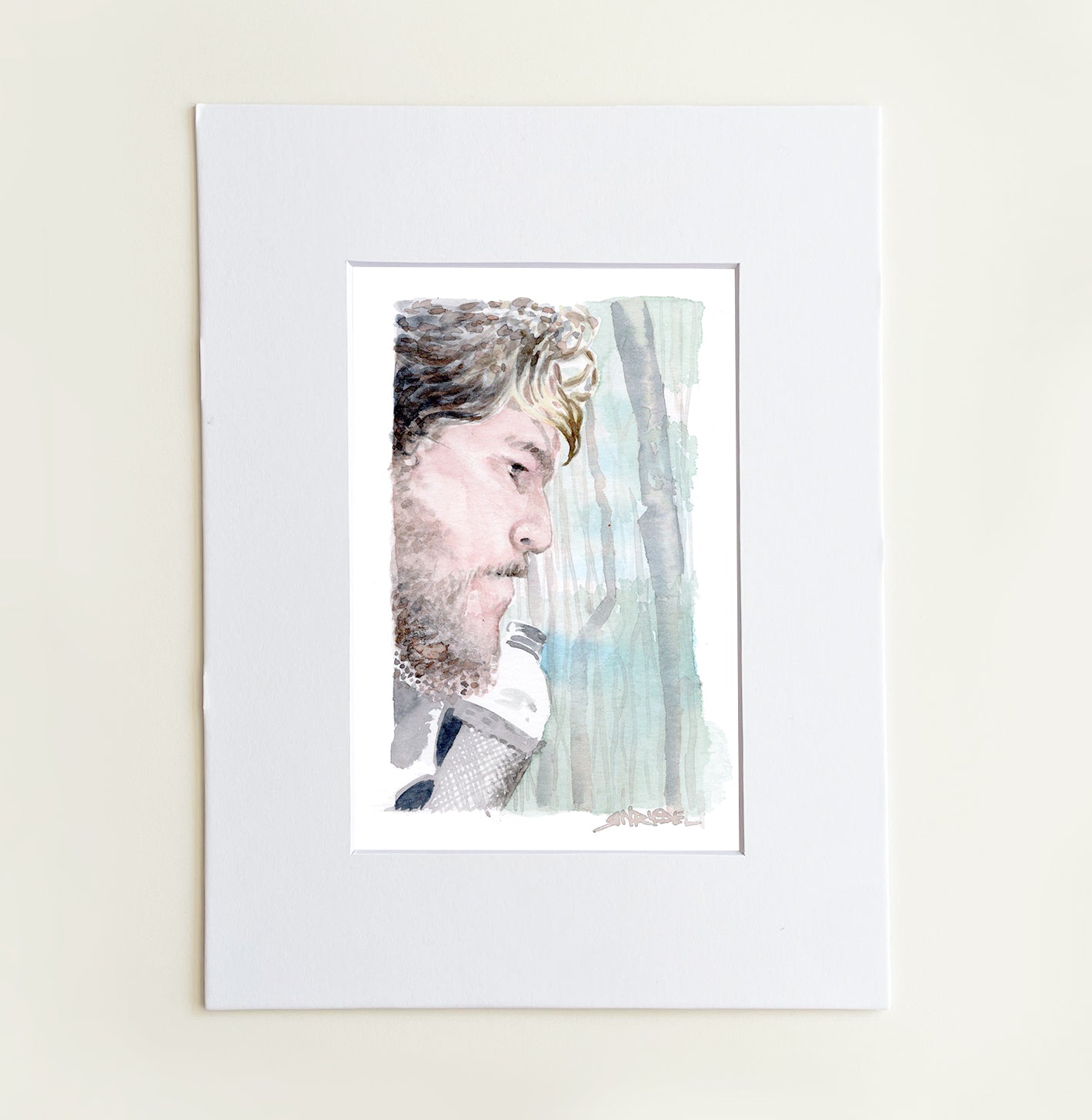 "Trail Portrait” - 8x10 Watercolor Print | Appalachian Trail Inspired Art