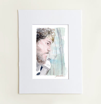 "Trail Portrait” - 8x10 Watercolor Print | Appalachian Trail Inspired Art
