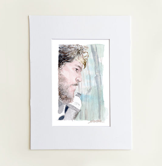 "Trail Portrait” - 8x10 Watercolor Print | Appalachian Trail Inspired Art