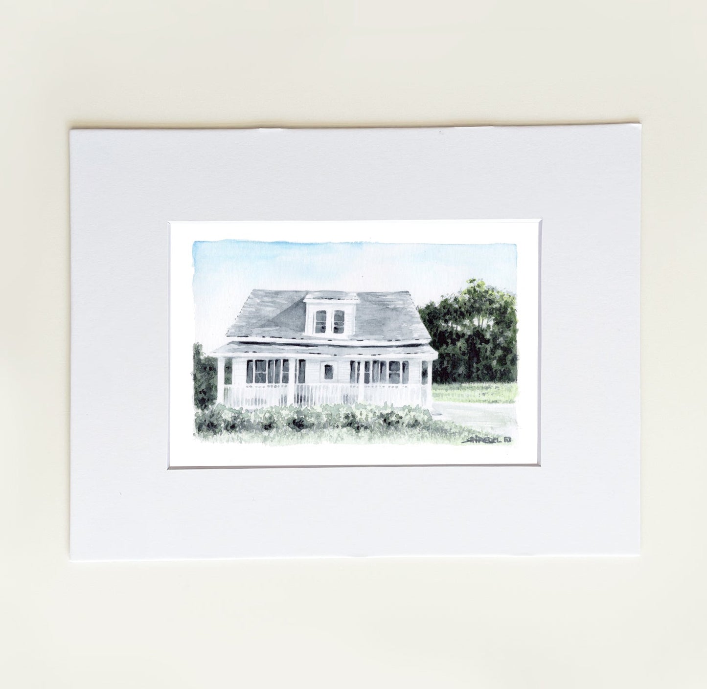 "Stromback House” - 8x10 Watercolor Print | Appalachian Trail Inspired Art